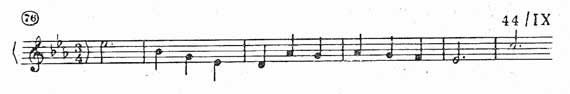 musical example Fig. 76